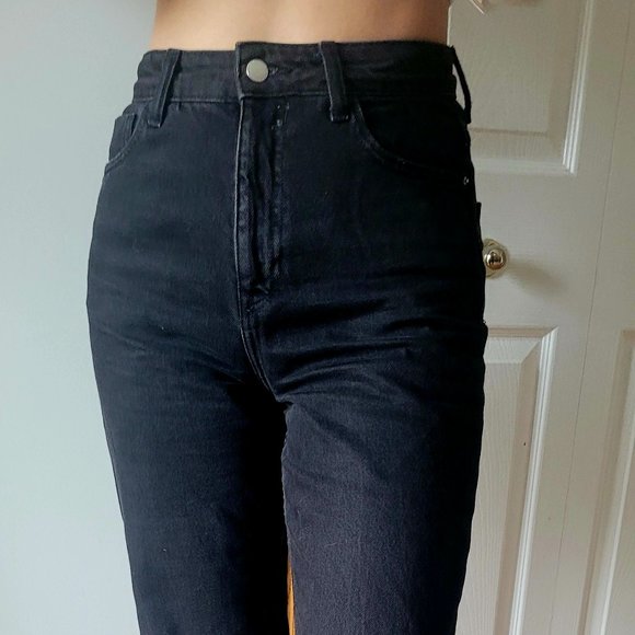 ZARA high rise mom jeans size 4 - Picture 1 of 3